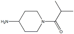 1-异丁酰哌啶-4-胺 结构式