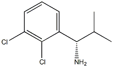 (1S)-1-(2,3-DICHLOROPHENYL)-2-METHYLPROPYLAMINE 结构式