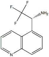 (1R)-2,2,2-TRIFLUORO-1-(5-QUINOLYL)ETHYLAMINE 结构式
