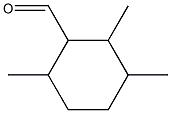 2,3,6-TRIMETHYLCYCLOHEXYLMETHANAL 结构式