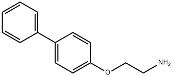 2-(联苯-4-氧基)-乙胺 结构式