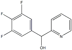 2-PYRIDYL-(3,4,5-TRIFLUOROPHENYL)METHANOL 结构式