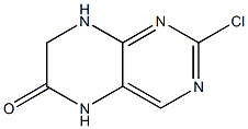 2-CHLORO-7,8-DIHYDROPTERIDIN-6(5H)-ONE 结构式