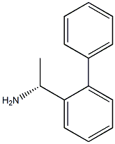 (1R)-1-(2-PHENYLPHENYL)ETHYLAMINE 结构式