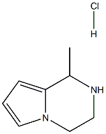 1-METHYL-1,2,3,4-TETRAHYDRO-PYRROLO[1,2-A]PYRAZINE HYDROCHLORIDE 结构式