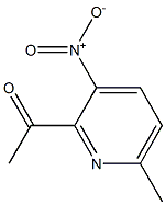 1-(6-METHYL-3-NITROPYRIDIN-2-YL)ETHANONE 结构式