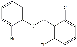 2-BROMOPHENYL-(2,6-DICHLOROBENZYL)ETHER 结构式