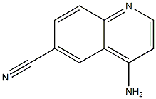 4-AMINO-6-CYANOQUINOLINE 结构式
