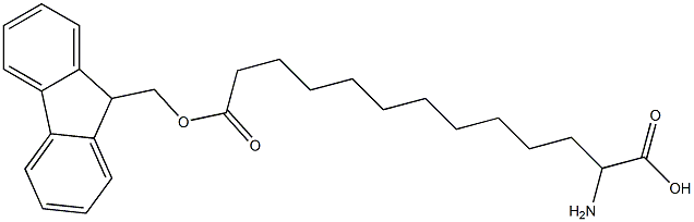 FMOC-DL-2-AMINODODECANOIC ACID 结构式