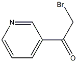 2-Bromo-1-pyridin-3-ylethanone 结构式