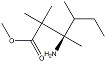 METHYL (3R)-3-AMINO-2,2,3,4-TETRAMETHYLHEXANOATE 结构式
