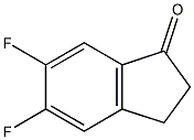 5,6-DIFLUORO-INDANONE 结构式
