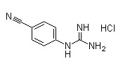 对胍基苯腈盐酸,1-(4-cyanophenyl) guanidine hydrochloride