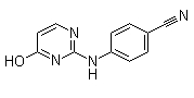 4-[(4-羥基-2-嘧啶基)氨基]苯腈,4-[(4-Hydroxy-2-pyrimidinyl)amino]benzonitrile