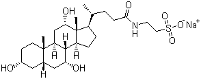 牛磺胆酸钠,Taurocholic acid sodium salt