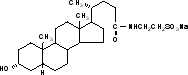 牛磺石胆酸钠,Taurolithocholic Acid Sodium Salt