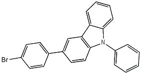 3-（4-溴苯基）-9-苯基-9H-咔唑,3-(4-bromophenyl)-9-phenyl-9H-carbazole