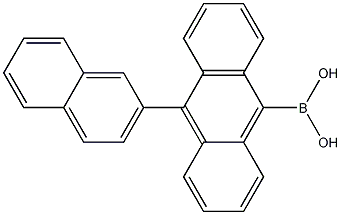 9-（2-萘基）蒽-10-硼酸,9-(naphthalen-2-yl)anthracen-10-yl-10-boronic acid