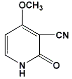 3-氰基-4-甲氧基-2-(1H)吡啶酮;CAS:21642-98-,3-Cyano-4-methony-2-(1H)-pyridinon