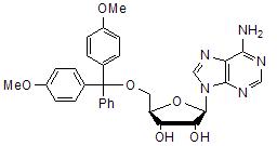 5’-O-(4,4’-dimethoxytrityl) adenosine,5’-O-(4,4’-dimethoxytrityl) adenosine