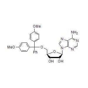 5’-O-(4,4’-dimethoxytrityl) adenosine