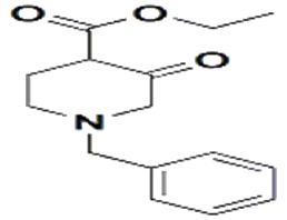 1-苄基-3-氧杂-4-哌啶甲酸乙酯