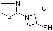 1-(4,5-二氢-2-噻唑基)氮杂环丁烷-3-硫醇盐酸盐,1-(4,5-Dihydro-2-thiazolyl)-3-azetidinethiol hydrochloride