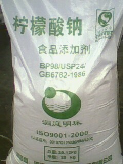 檸檬酸鈉,SODIUM CITRATE