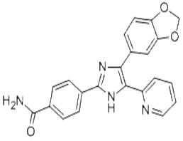 4-[4-(1,3-苯并二唑-5-基)-5-(2-吡啶基)-1H-咪唑-2-基]-苯酰