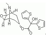 2-(2-噻吩基)乙醇酸东莨菪酯,Scopine di(2-thienyl) glycolate