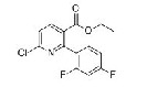 2-(2,4-二氟苯)-6-氯烟酸乙酯,ethyl 6-chloro-2-(2,4-difluorophenyl)nicotinate