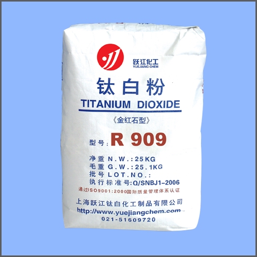 金红石型钛白粉R909（油漆涂料专用型）,Tianium Dioxide Rutile grade