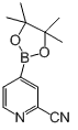 2-氰基-4-吡啶硼酸频哪醇,4-(4,4,5,5-Tetramethyl-[1,3,2]dioxaborolan-2-yl)-pyridine-2-carbonitril