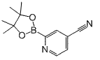 4-氰基吡啶-2-硼酸频哪醇酯,2-(4,4,5,5-Tetramethyl-[1,3,2]dioxaborolan-2-yl)-isonicotinonitrile