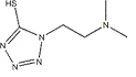 1-（2-二甲基氨基乙基） - 1H-5-巰基-四氮唑,1-[2-(Dimethylamino)ethyl]-1H-tetrazole-5-thiol(MTZ)