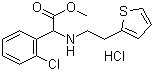 D-(+)-alpha-(2-噻吩乙胺基)-alpha-(2-氯苯基)醋酸甲酯盐酸盐,S-(+)-Methyl-(2-chlorophenyl)[(2-(2-thienyl)amino] acetate hydrochloride