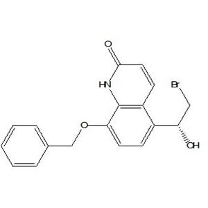 8-苄氧基-5（R）-2-溴-1-羟乙基-2-1H-喹啉酮