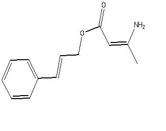 3-氨基-2-丁烯酸肉桂酯,3-Amino crotonic acxid cinnamyl ester