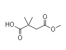2,2-二甲基丁二酸 4-甲,2,2-Dimethylbutanedioic acid 4-methyl ester