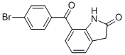 7-(4-溴苯甲酰基)-1,3-二氢-2H-吲哚-2-酮,7-(4-BROMOBENZOYL)-1,3-DIHYDRO-2H-INDOL-2-ONE(BROMFENAC intermediate )