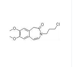 85175-59-3,3-(3-Chloropropyl)-1,3-dihydro-7,8-dimethoxy-2H-3-benzazepin-2-one
