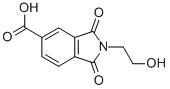 2-（4-羟基乙基）-1,3-二氧-2,3-二氢-1H-异吲哚-5-羧酸,2-(2-HYDROXY-ETHYL)-1,3-DIOXO-2,3-DIHYDRO-1H-ISOINDOLE-5-CARBOXYLIC ACID