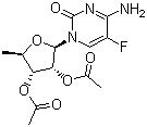 2',3'-二-O-乙酰基-5'-脱氧-5-氟胞苷,2 ', 3'-di-O-acetyl -5' - deoxy -5-- fluoro-D-cell pyridine;