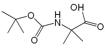 N-Boc-2-氨基异丁酸,N-Boc-alpha-Methylalanine