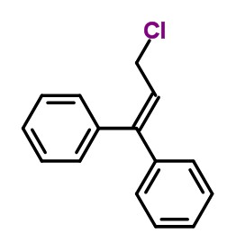 3-氯-1,1-二苯基丙烯,1,1'-(3-chloroprop-1-ene-1,1-diyl)dibenzen