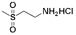 2-(甲砜基)乙胺盐酸盐,2-Aminoethylmethylsulfone hydrochlorid