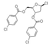 1-氯-2-脫氧-3,5-二-O-對氯苯甲?；?D-核糖,21740-23-8