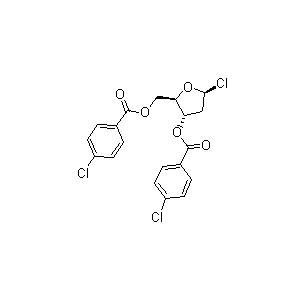 1-氯-3，5-二对氯苯甲酰氧基-2-脱氧-D-呋喃核糖