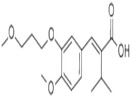 2-异丙基-3-[4-甲氧基-3-(3-甲氧基丙氧基)苯基]丙烯酸