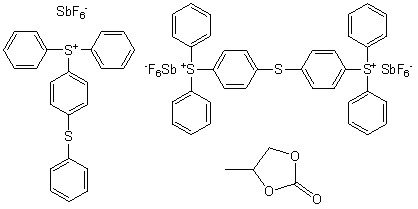 三芳基六氟锑酸硫鎓盐,Triarylsulfonium hexafluoroantimonate salts
